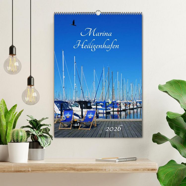Produktbild: Marina Heiligenhafen (Wandkalender 2026 DIN A2 hoch), CALVENDO Monatskalender
