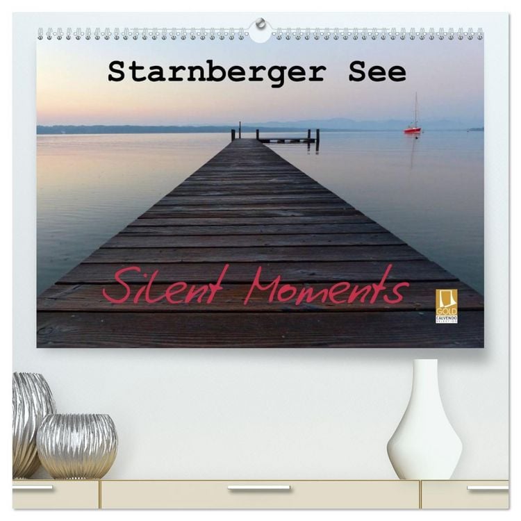 Produktbild: Starnberger See - Silent Moments (hochwertiger Premium Wandkalender 2026 DIN A2 quer), Kunstdruck in Hochglanz