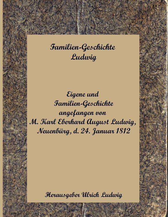 Produktbild: Familien-Geschichte Ludwig