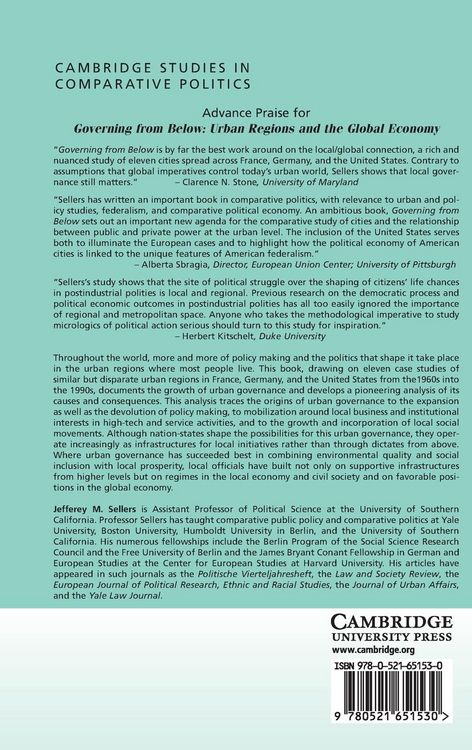 Produktbild: Governing from Below