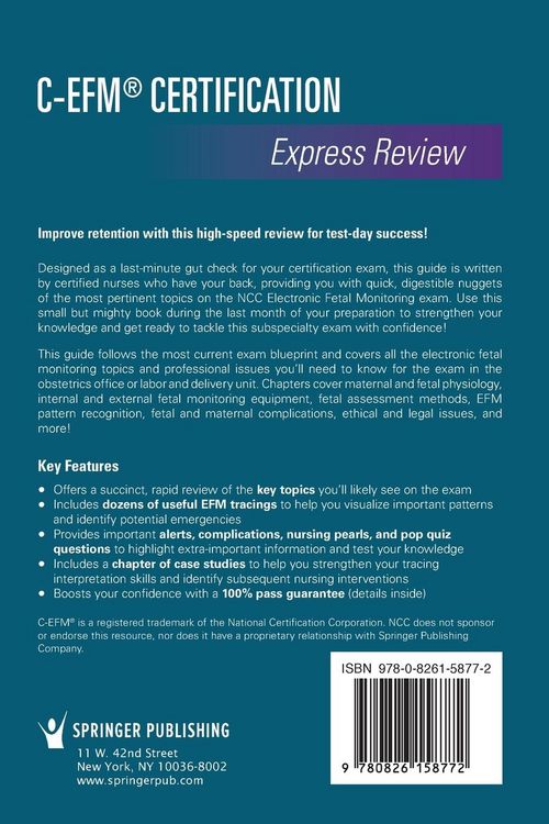 Produktbild: C-EFM&reg; Certification Express Review