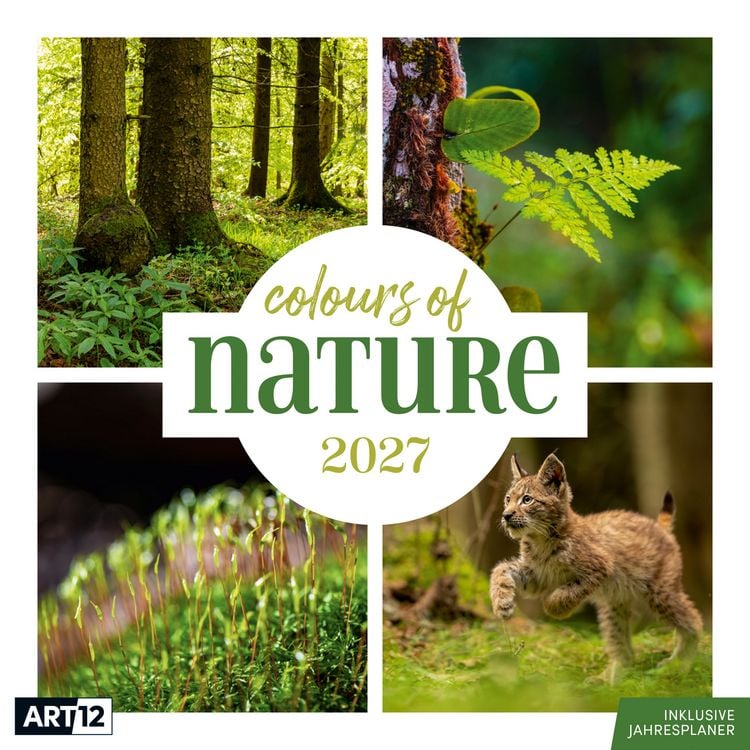 Produktbild: Colours of Nature Kalender 2027 - 30x30 - Art12