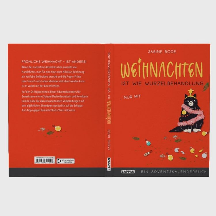 Produktbild: Weihnachten ist wie Wurzelbehandlung, nur mit Lametta