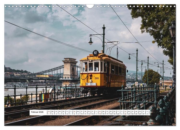 Produktbild: KAISERLICHES BUDAPEST (Wandkalender 2026 DIN A3 quer), CALVENDO Monatskalender