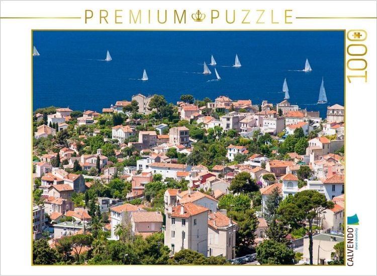 Produktbild: CALVENDO Puzzle Stadtteil Endoume | 1000 Teile Lege-Gr&ouml;&szlig;e 64x48cm Foto-Puzzle f&uuml;r gl&uuml;ckliche Stunden