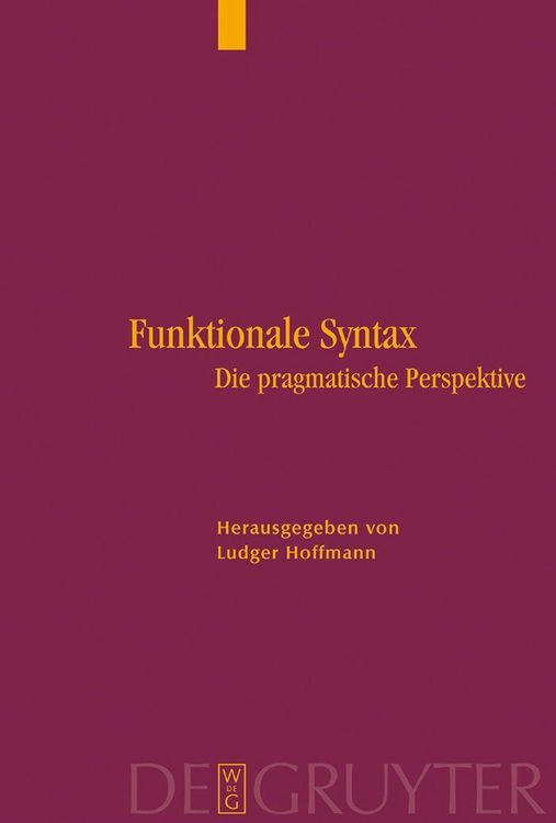 Produktbild: Funktionale Syntax