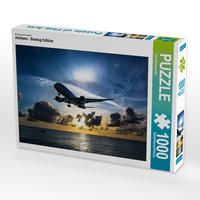 Produktbild: CALVENDO Puzzle Ein Motiv aus dem Kalender Airliners - Boeing Edition | 1000 Teile Lege-Gr&ouml;&szlig;e 64x48cm Foto-Puzzle f&uuml;r gl&uuml;ckliche Stunden
