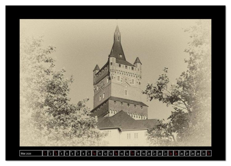 Produktbild: Klever Ansichten wie anno dazumal (Wandkalender 2026 DIN A3 quer), CALVENDO Monatskalender