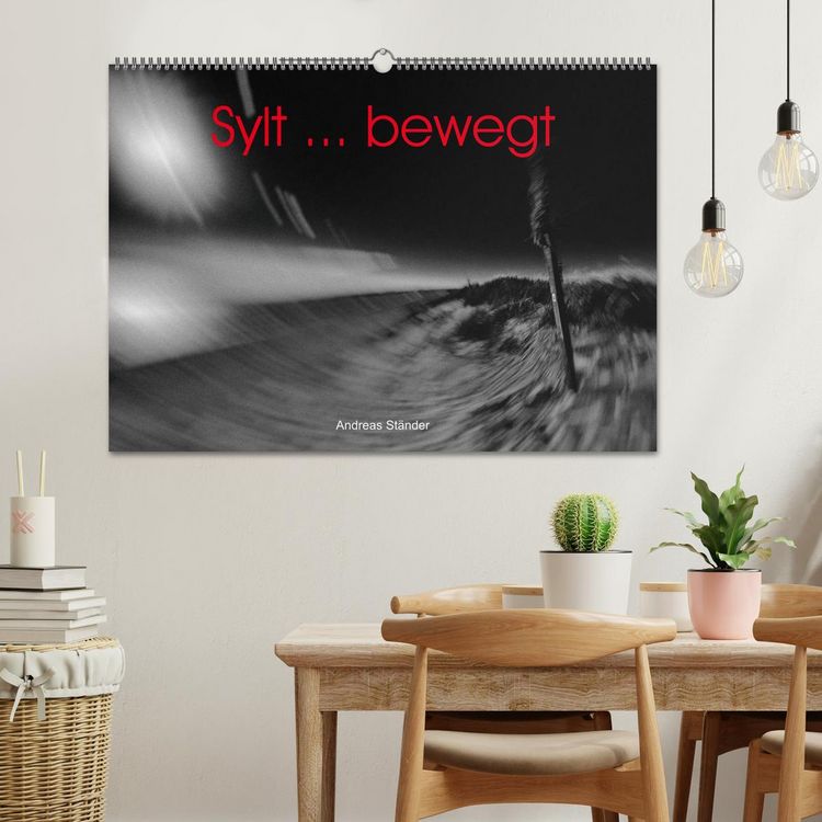 Produktbild: Sylt ... bewegt (Wandkalender 2026 DIN A2 quer), CALVENDO Monatskalender