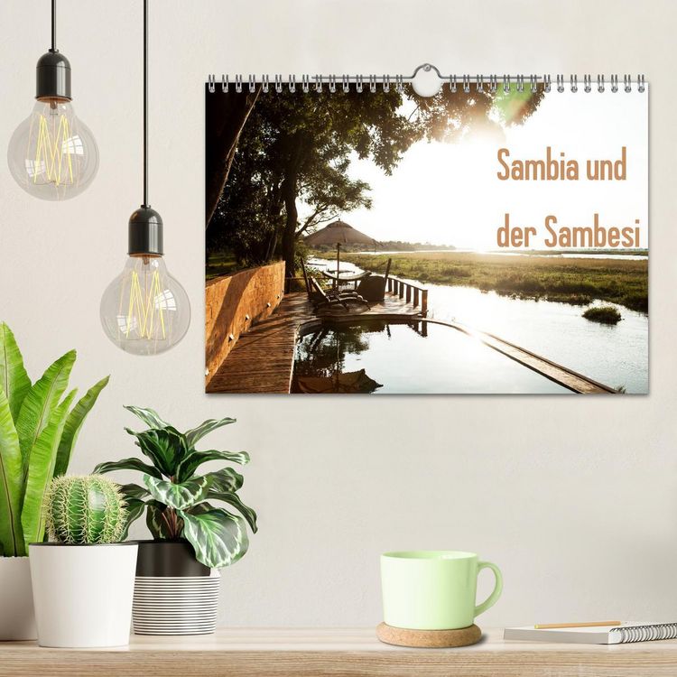 Produktbild: Sambia und der Sambesi (Wandkalender 2026 DIN A4 quer), CALVENDO Monatskalender