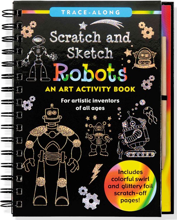 Produktbild: Scratch & Sketch Robots (Trace-Along)