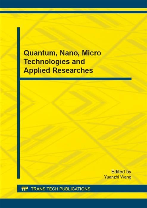 Produktbild: Quantum, Nano, Micro Technologies and Applied Researches
