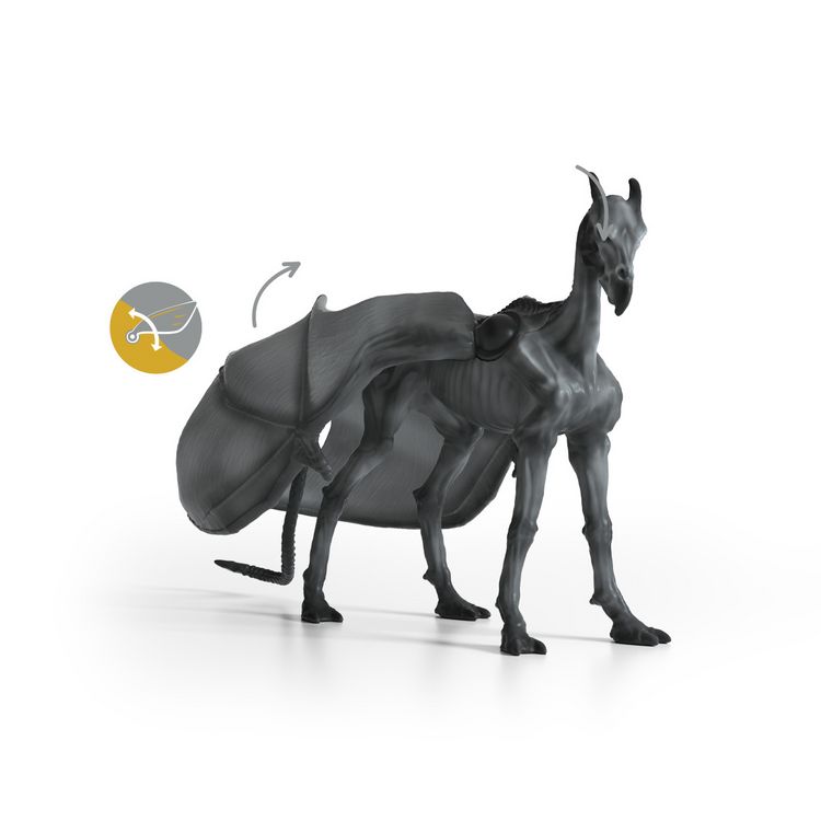 Produktbild: schleich&reg; 13996 - Wizarding World - Harry Potter, Thestral, Spielfigur, H&ouml;he: ca. 18 cm