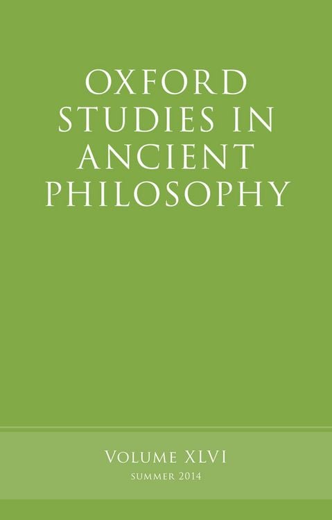 Produktbild: Oxford Studies in Ancient Philosophy, Volume 46