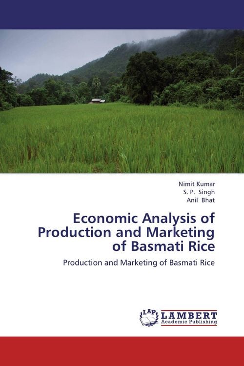 Produktbild: Economic Analysis of Production and Marketing of Basmati Rice