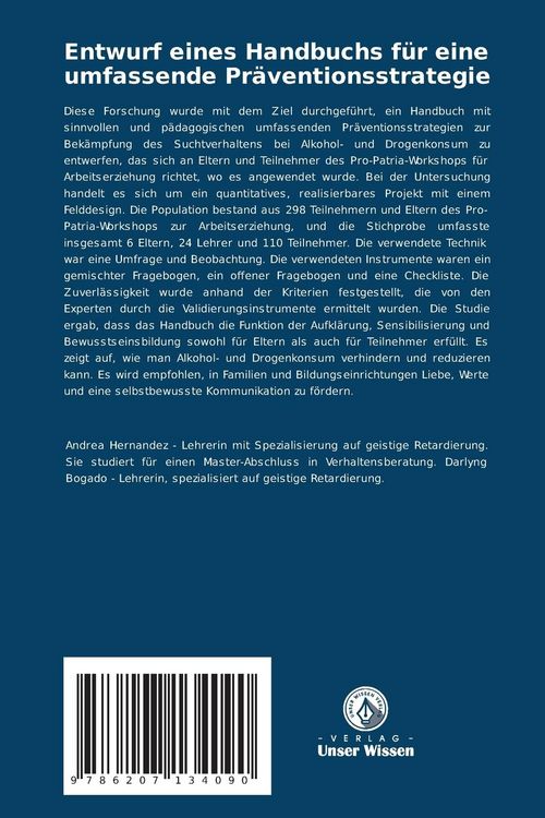 Produktbild: Entwurf eines Handbuchs f&uuml;r eine umfassende Pr&auml;ventionsstrategie