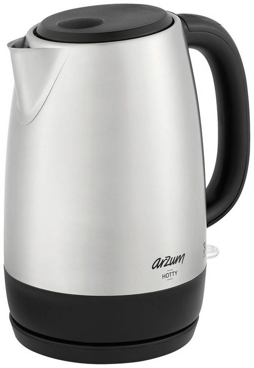 Produktbild: Arzum AR3074 Wasserkocher schnurlos, &Uuml;berhitzungsschutz Inox Fassungsverm&ouml;gen: 1.7l