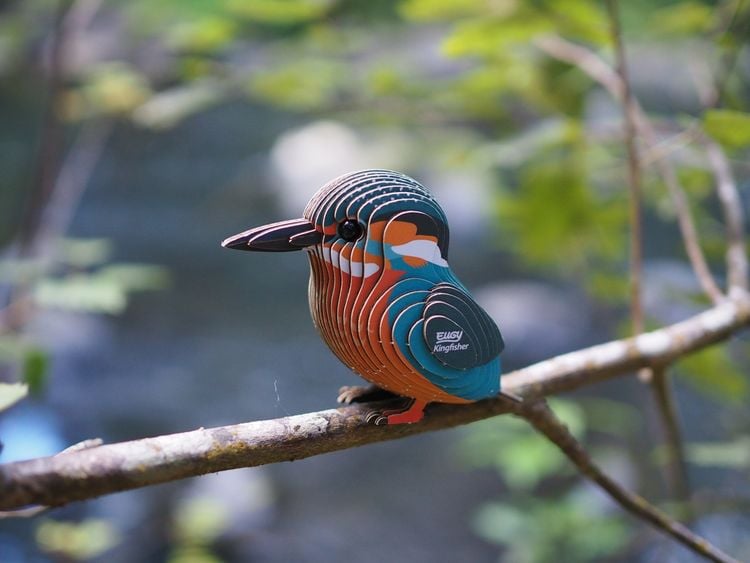 Produktbild: EUGY - 3D Bastelset Eisvogel