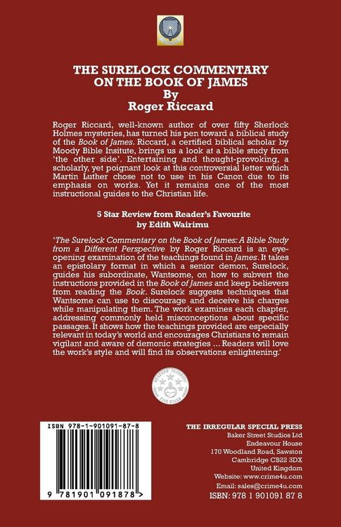 Produktbild: The Surelock Commentary on the Book of James