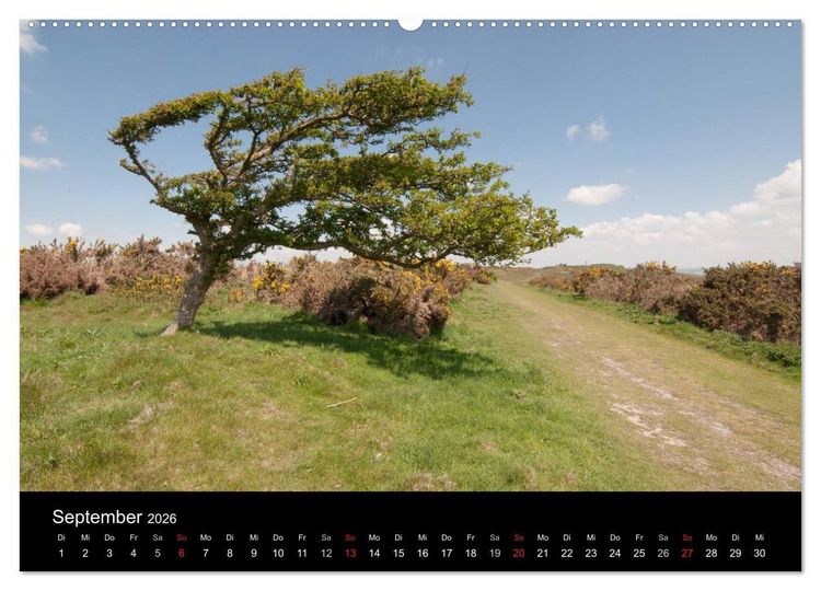Produktbild: Unterwegs auf der Isle of Wight (Wandkalender 2026 DIN A2 quer), CALVENDO Monatskalender