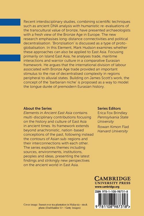 Produktbild: Bronze Age Maritime and Warrior Dynamics in Island East Asia
