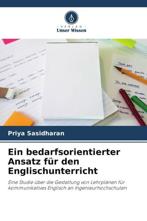 Produktbild: Ein bedarfsorientierter Ansatz f&uuml;r den Englischunterricht