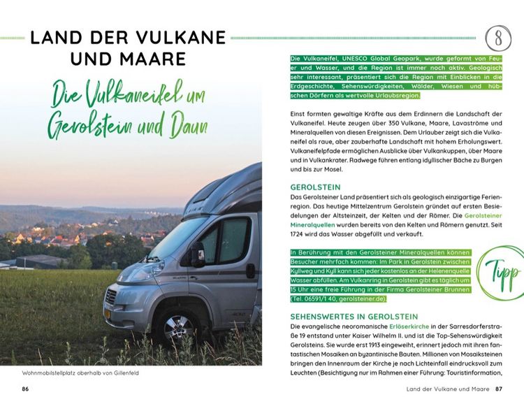 Produktbild: Wochenend und Wohnmobil - Kleine Auszeiten in der Eifel