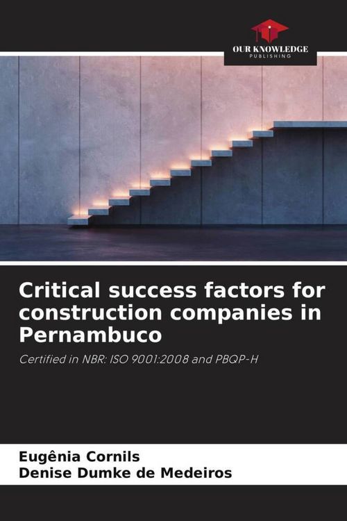 Produktbild: Critical success factors for construction companies in Pernambuco