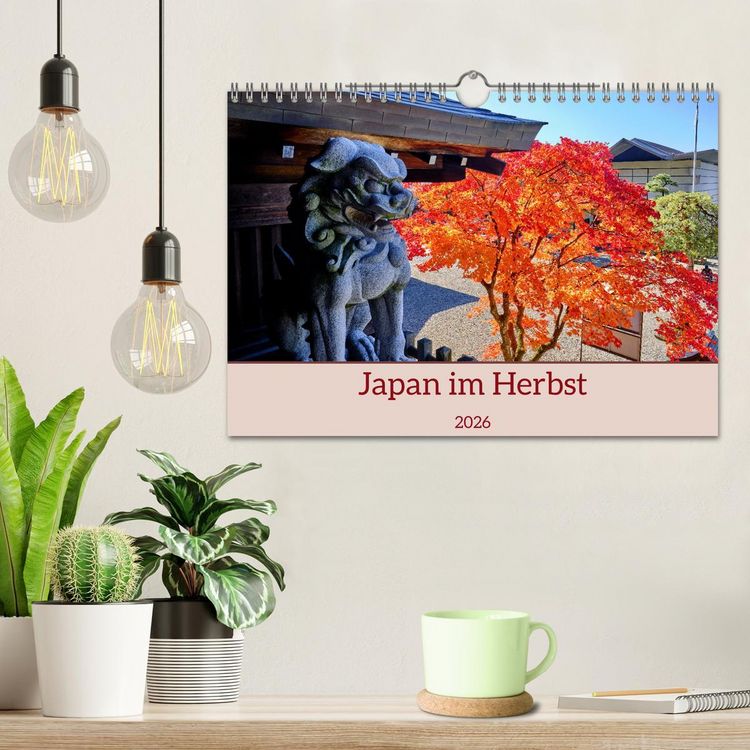 Produktbild: Japan im Herbst (Wandkalender 2026 DIN A4 quer), CALVENDO Monatskalender