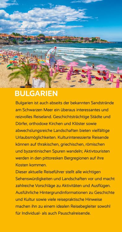 Produktbild: TRESCHER Reiseführer Bulgarien