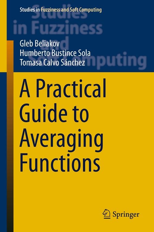 Produktbild: A Practical Guide to Averaging Functions