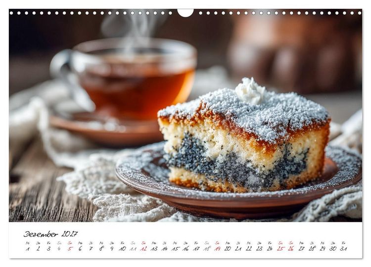Produktbild: Klassiker aus Omas K&uuml;che - Zw&ouml;lf Kuchen mit Nostalgie-Gef&uuml;hl (Wandkalender 2027 DIN A3 quer), CALVENDO Monatskalender