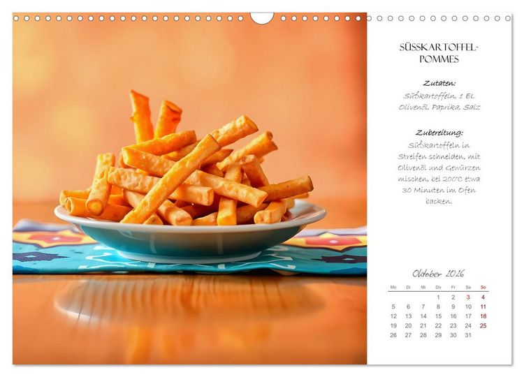 Produktbild: Superfood Power - Gesunde und leckere Superfood-Snacks (Wandkalender 2026 DIN A3 quer), CALVENDO Monatskalender