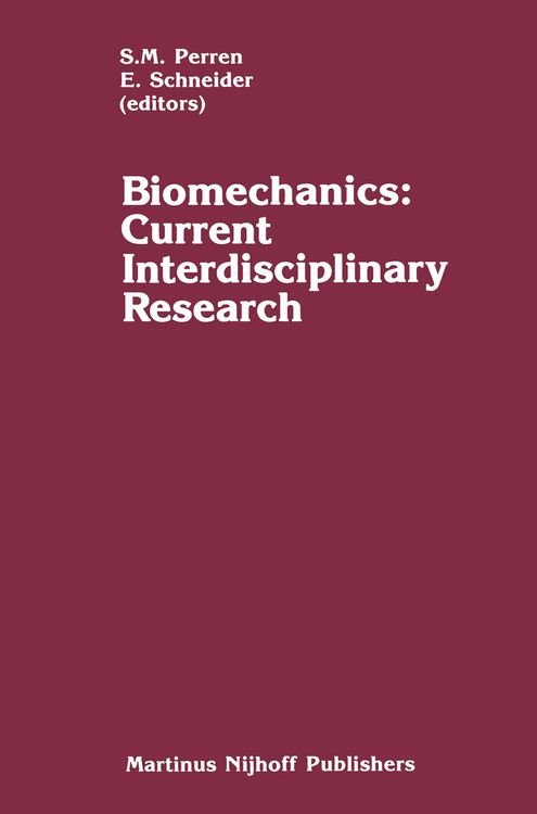 Produktbild: Biomechanics: Current Interdisciplinary Research