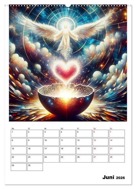 Produktbild: Erneuerung im Licht (Wandkalender 2026 DIN A2 hoch), CALVENDO Monatskalender