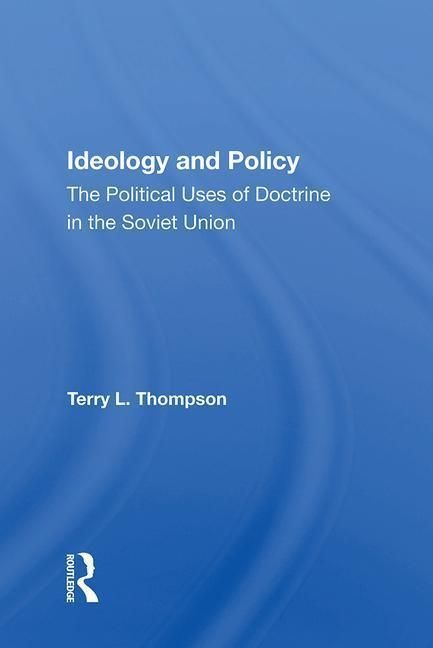 Produktbild: Thompson, T: Ideology And Policy