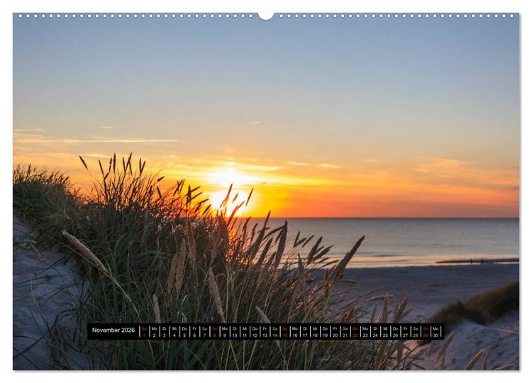 Produktbild: D&auml;nemark Impressionen (hochwertiger Premium Wandkalender 2026 DIN A2 quer), Kunstdruck in Hochglanz