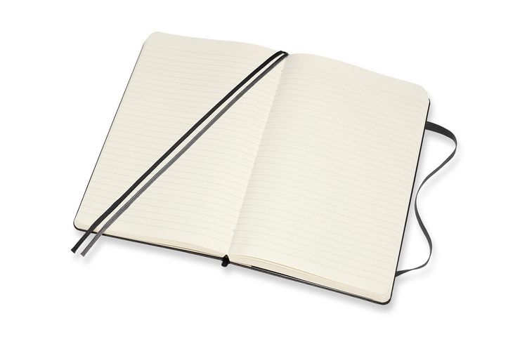 Produktbild: Moleskine Notizbuch Large/A5, Liniert, Erweiterte Seitenanzahl, Schwarz