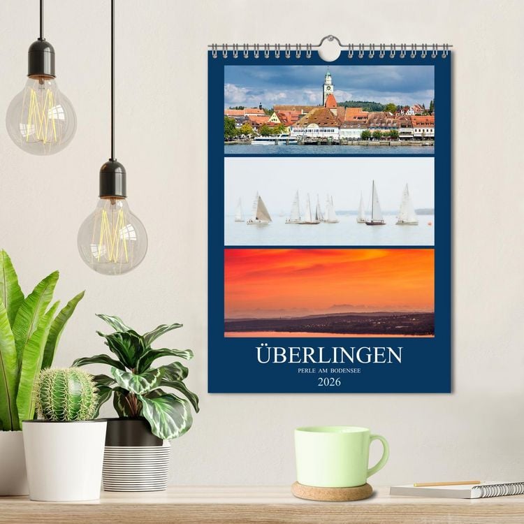 Produktbild: &Uuml;berlingen Perle am Bodensee (Wandkalender 2026 DIN A4 hoch), CALVENDO Monatskalender