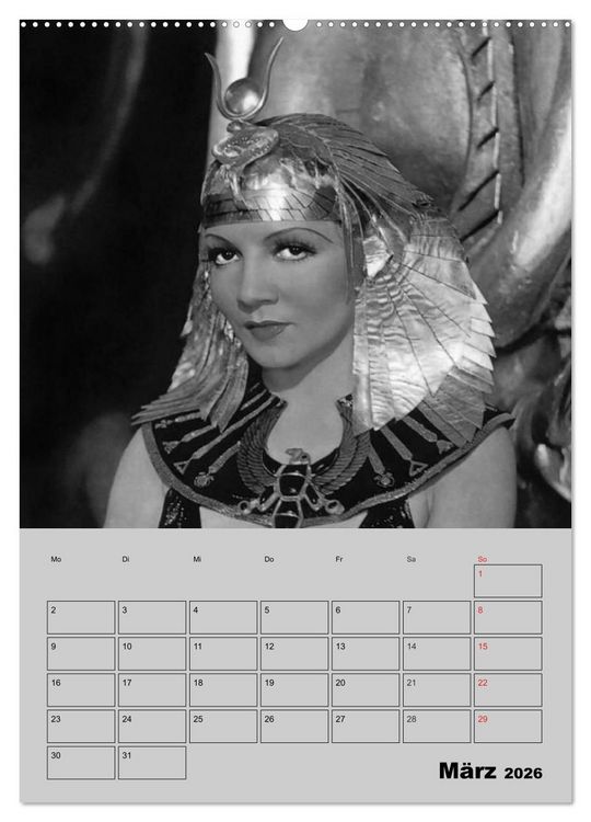 Produktbild: Diven der Stummfilm-&Auml;ra (hochwertiger Premium Wandkalender 2026 DIN A2 hoch), Kunstdruck in Hochglanz