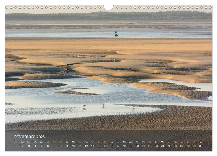 Produktbild: Cayeux-sur-mer en Baie de Somme (Calendrier mural 2026 DIN A3 vertical), CALVENDO calendrier mensuel