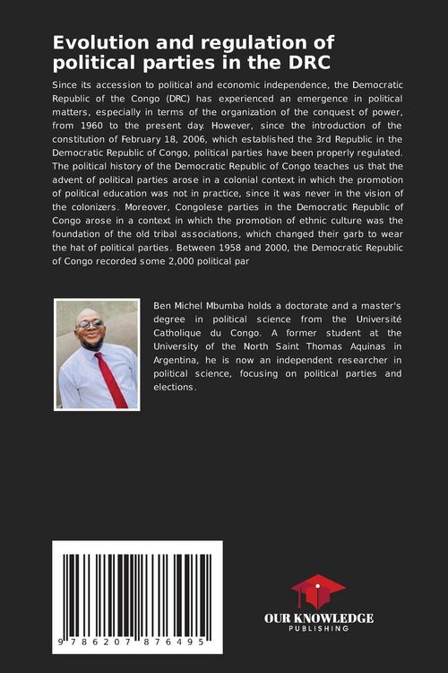 Produktbild: Evolution and regulation of political parties in the DRC