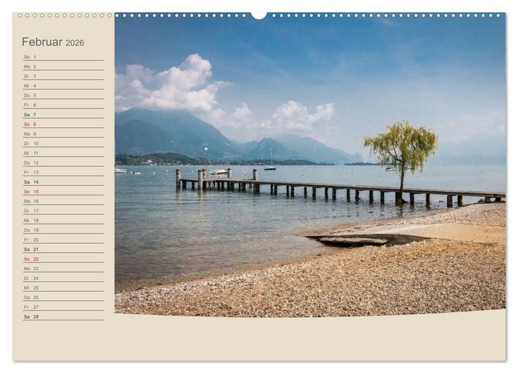 Produktbild: Gardasee - Manerba del Garda (Wandkalender 2026 DIN A2 quer), CALVENDO Monatskalender
