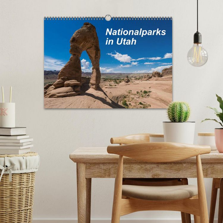 Produktbild: Nationalparks in Utah (Wandkalender 2026 DIN A3 quer), CALVENDO Monatskalender
