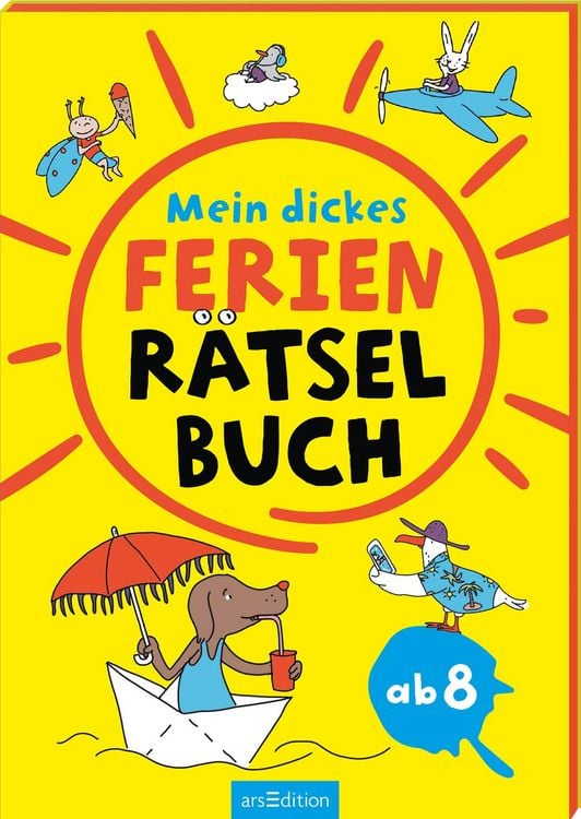 Produktbild: Mein dickes Ferien-R&auml;tselbuch