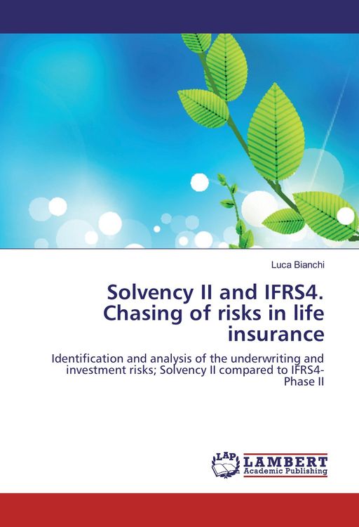 Produktbild: Solvency II and IFRS4. Chasing of risks in life insurance