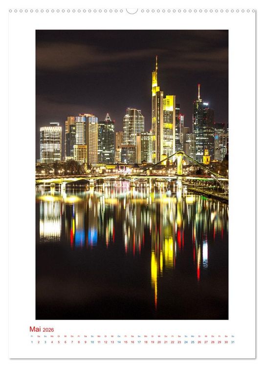 Produktbild: Fotografische Reise durch Deutschland (Wandkalender 2026 DIN A2 hoch), CALVENDO Monatskalender