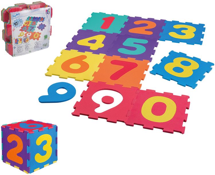 Produktbild: Puzzlematten, mit Zahlen zum