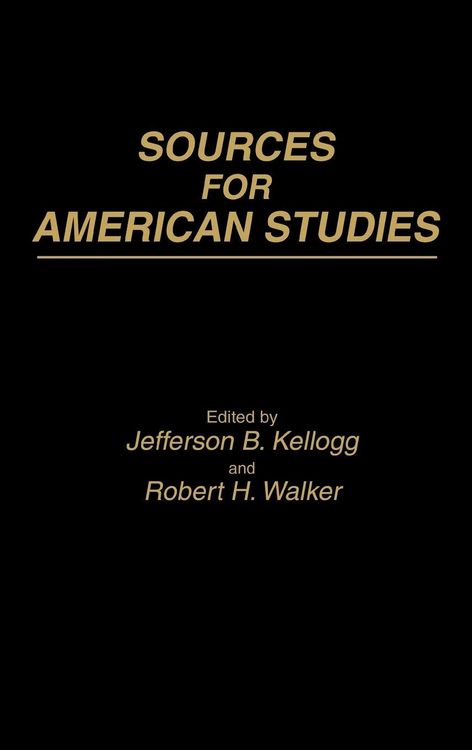 Produktbild: Sources for American Studies