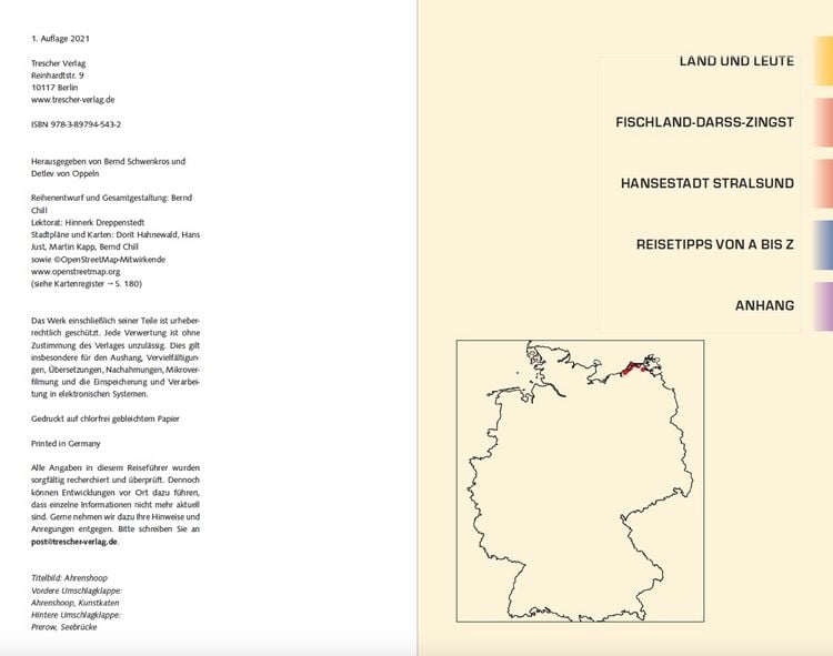 Produktbild: TRESCHER Reisef&uuml;hrer Fischland, Dar&szlig;, Zingst